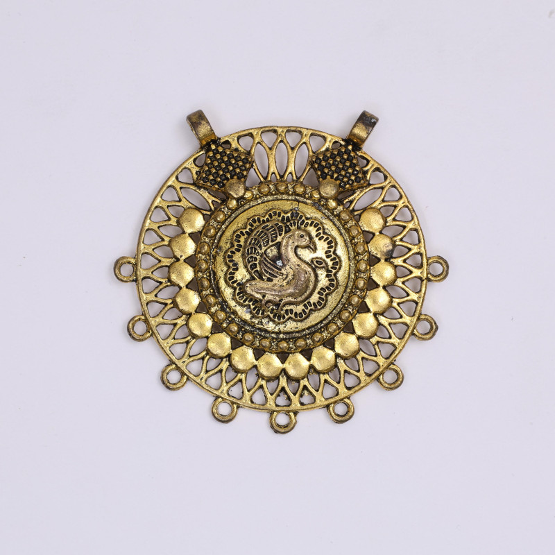 Antique Golden Pendant, 6cm