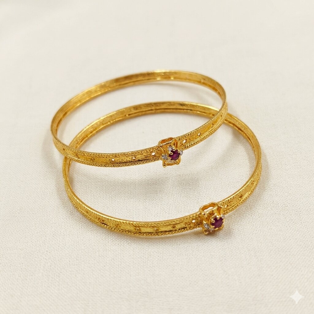 Screw Metal Bangle Base, 2*2